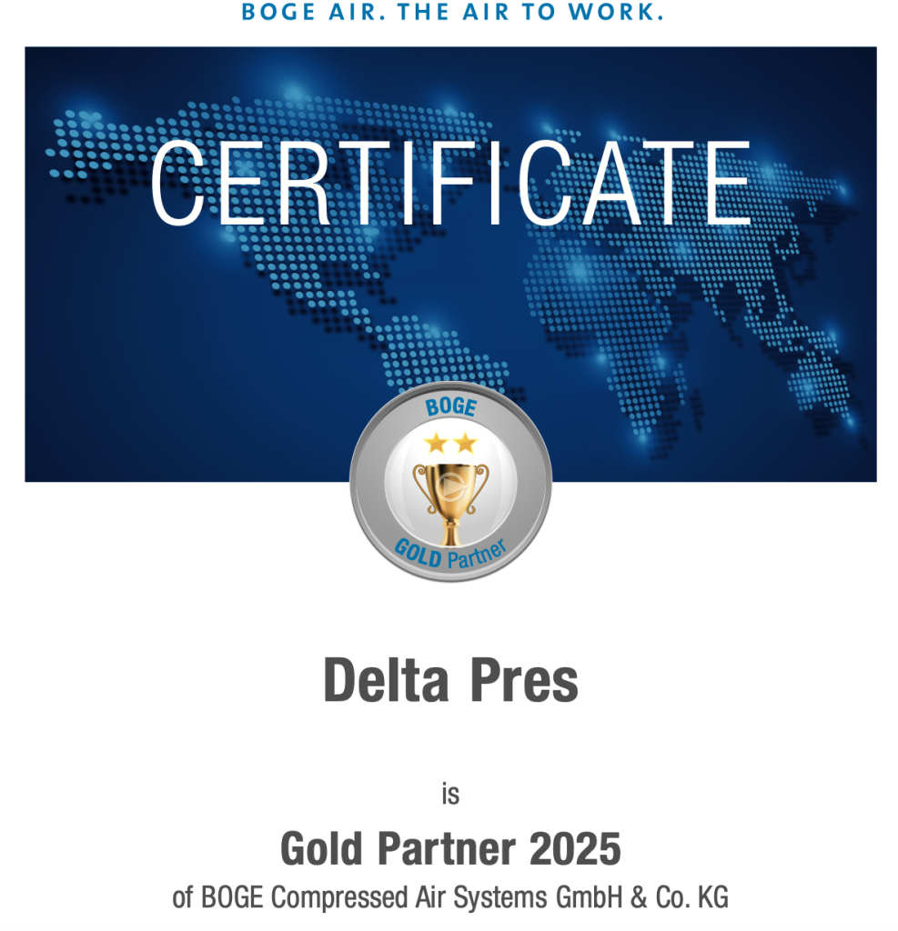 Boge Certified Gold Partner 2025